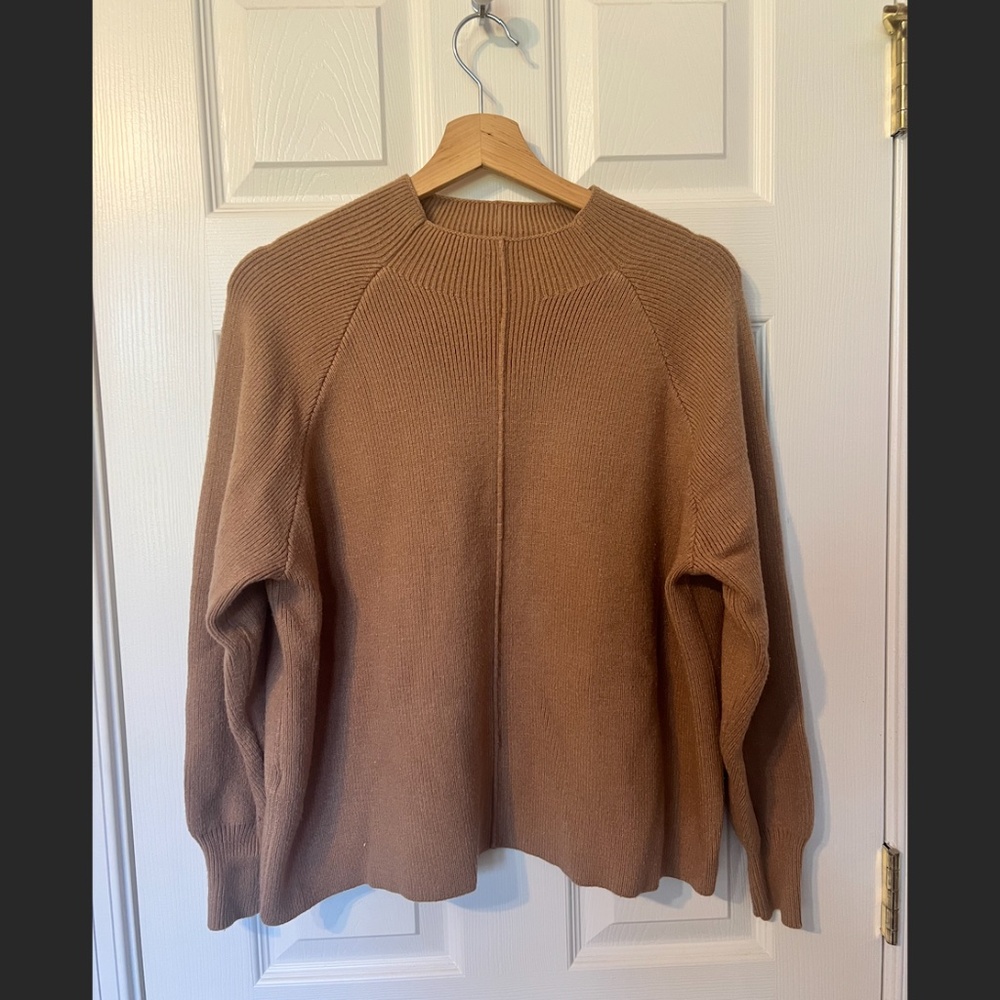 Mango Camel Sweater Size Small